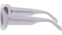Triomphe Stamp Violet Pilot Sunglasses