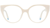 Fendi Way White Cat Eye Eyeglasses