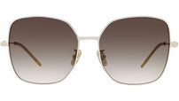 GV Speed Gold Geometric Sunglasses