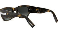 DiorBlackSuit XL S4I Havana Square Sunglasses