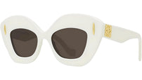 Anagram White Cat Eye Sunglasses