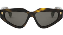Fendi Roma Havana Geometric Sunglasses