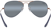 Aviator Mirror RB3025 9156AJ Matte Dark Blue