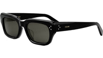 CELINE 3 Dots Black Rectangular Sunglasses