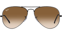 Aviator Gradient RB3025 002/51 Black Brown