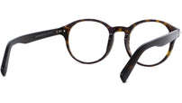 DiorBlackSuitO RI Havana Round Eyeglasses