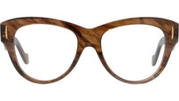 Anagram Brown Round Eyeglasses