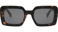 Triomphe Tortoise Square Sunglasses