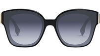 Fendi First Black Square Sunglasses