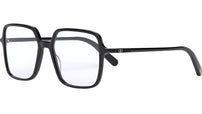 Mini CD O S2I Black Geometric Eyeglasses