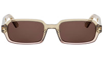 DiorPacific S3I Yellow Rectangular Sunglasses
