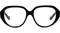 Anagram Black Geometric Eyeglasses