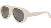 Apres Ski Capsule White Aviator Sunglasses