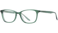 Cassady Green Rectangular Eyeglasses