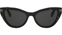 B.zero1 Shiny Black Cat Eye Sunglasses