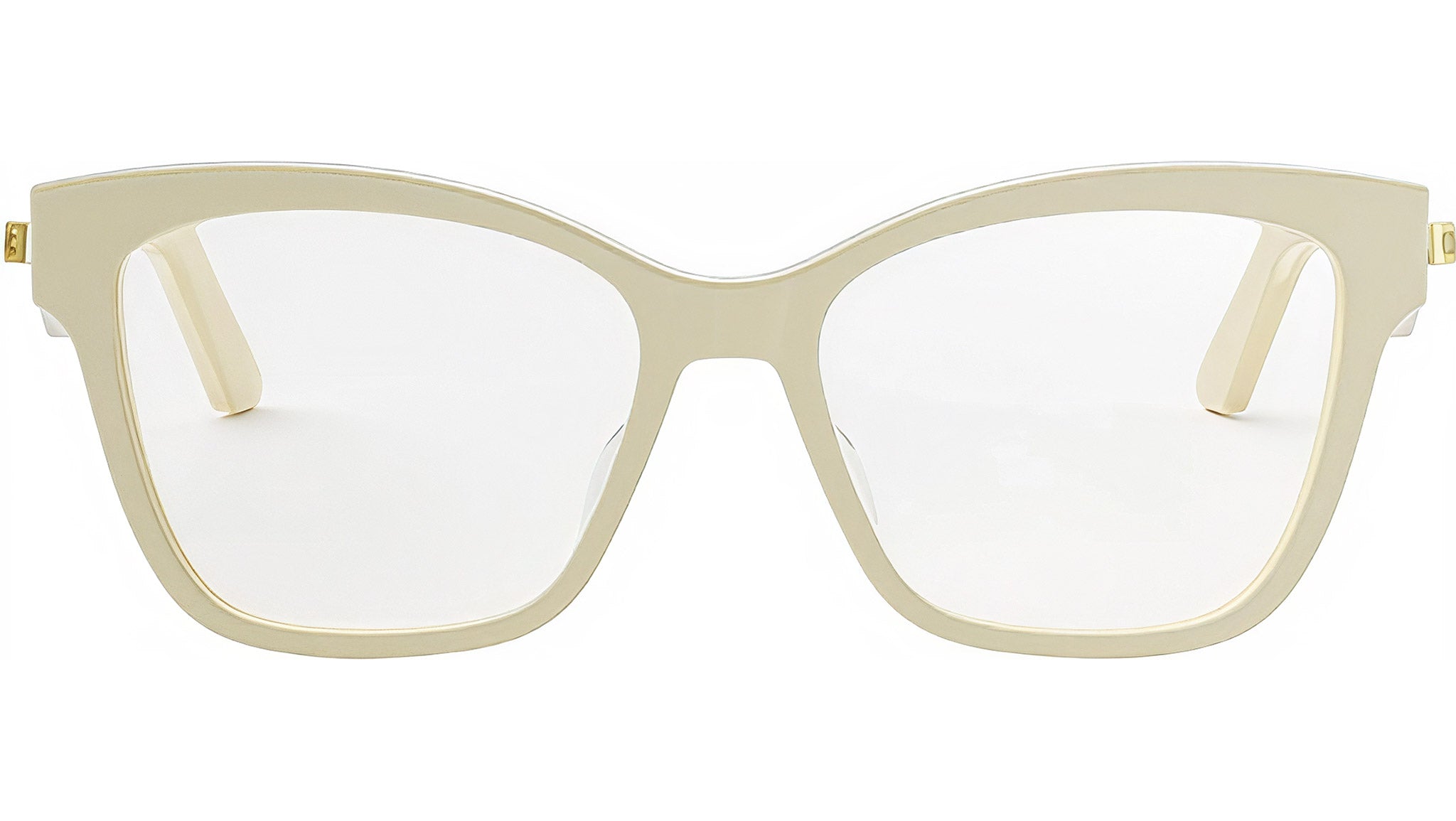 CDiorO S4I White Cat Eye Eyeglasses