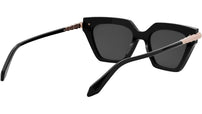 Serpenti Viper Black Cat Eye Sunglasses