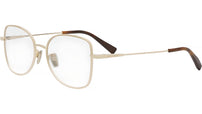 B.zero1 Yellow Gold Geometric Eyeglasses