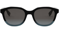 Fendi Essential Black Round Sunglasses