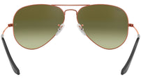 Aviator Gradient RB3025 9002A6 Bronze Green