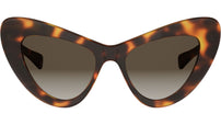 Triomphe Mini HD Havana Cat Eye Sunglasses