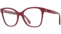 Lettering Bordeaux Butterfly Eyeglasses