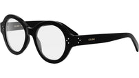 3 Dots HD Black Geometric Eyeglasses