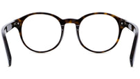 DiorBlackSuitO RI Havana Round Eyeglasses