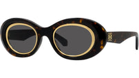 Anagram Havana Oval Sunglasses