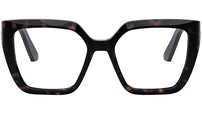 30MontaigneO S1I Havana Squared Eyeglasses