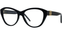 4G Liquid Black Butterfly Eyeglasses