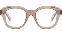 CELINE 3 Dots Caramel Geometric Eyeglasses
