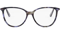 Mini CD O B7I Havana Purple Butterfly Eyeglasses