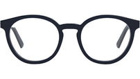 30MontaigneMiniO R4I Blue Round Eyeglasses