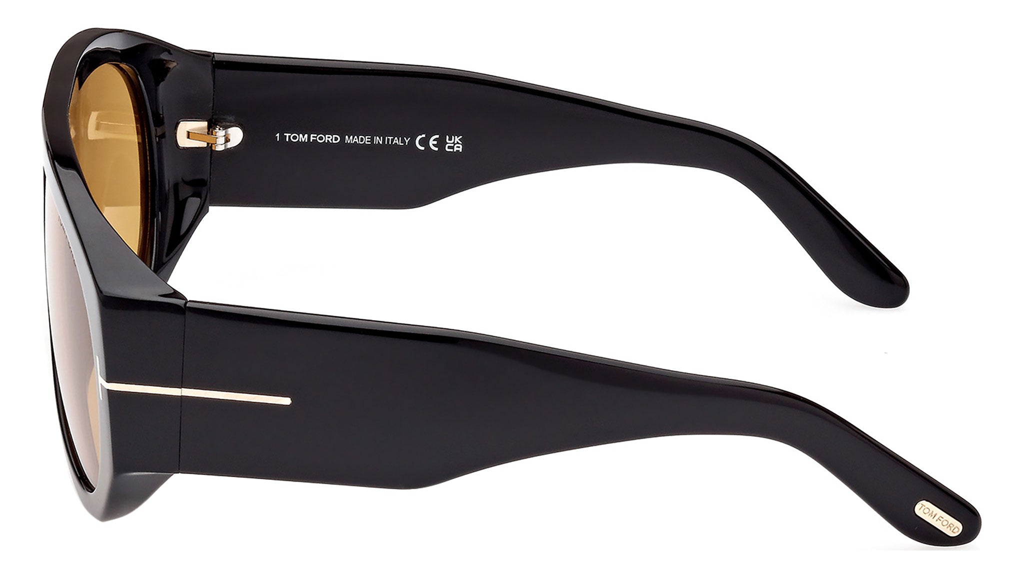 Occhiali da sole Tom Ford Bronson FT1044 colore 01E Shiny Black