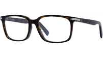 DiorBlackSuitO SI Havana Rectangular Eyeglasses