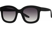 Quannah Black Square Sunglasses