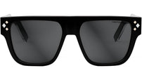 CD Diamond S6I Black Square Sunglasses