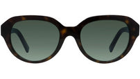 4G Dark Havana Round Sunglasses