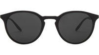Princeton Black Round Sunglasses