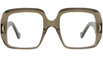 Anagram Beige Geometric Eyeglasses