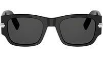 DiorBlackSuit XL S4I Black Square Sunglasses