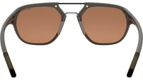 Line Brown Pilot Sunglasses