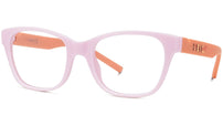 Kenzo Logo Rose Rectangular Eyeglasses