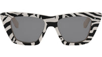 3 Dots Black Cat Eye Sunglasses