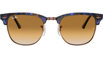 Clubmaster RB3016 125651 spotted brown/blue
