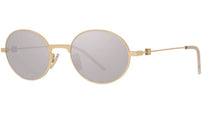 GV Speed Gold Round Sunglasses