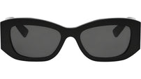 Bvlgari Roma Black Geometric Sunglasses