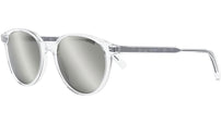 InDior R1I Crystal Round Sunglasses