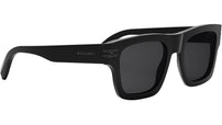 B.zero1 Black Geometric Sunglasses